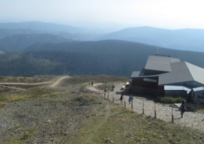 Obraz podglądu z kamery internetowej Snezka - cableway